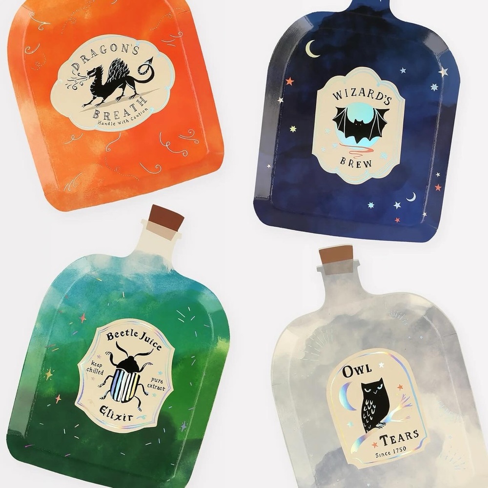 HALLOWEEN MAGIC SPELL PLATES